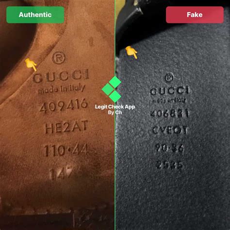 gucci boots without serial number